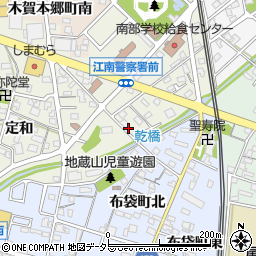 愛知県江南市木賀町大門231周辺の地図