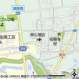 縣仏壇店周辺の地図