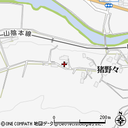 京都府福知山市猪野々153周辺の地図