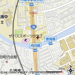 日産プリンス神奈川ファーレ金沢店周辺の地図