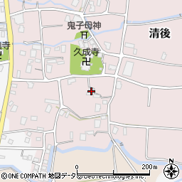 静岡県御殿場市清後119周辺の地図