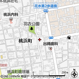 神奈川県平塚市桃浜町17-31周辺の地図
