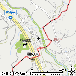 神奈川県足柄上郡中井町井ノ口3396-1周辺の地図