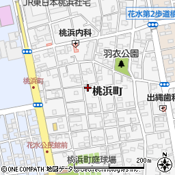桃浜町内会館周辺の地図