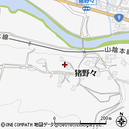 京都府福知山市猪野々128-2周辺の地図