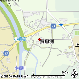 千葉県君津市賀恵渕43-2周辺の地図