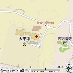 雲南市役所　給食センター大東学校給食センター周辺の地図