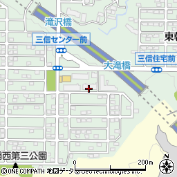 湘南八景・自治会周辺の地図