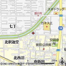 愛知県一宮市奥町田畑2周辺の地図