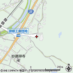 京都府綾部市渕垣町（蛭子谷）周辺の地図
