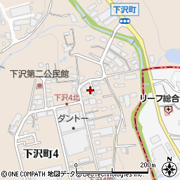 岐阜県多治見市下沢町4丁目23周辺の地図