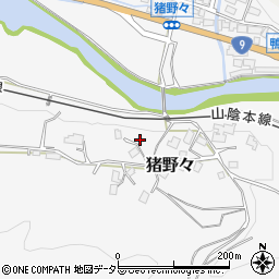 京都府福知山市猪野々131周辺の地図