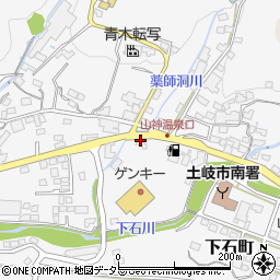石黒商事株式会社　コメダ珈琲　土岐下石店周辺の地図