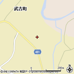 京都府綾部市武吉町肥首周辺の地図