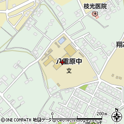 君津市立八重原中学校周辺の地図