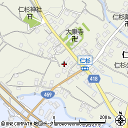 静岡県御殿場市仁杉760周辺の地図