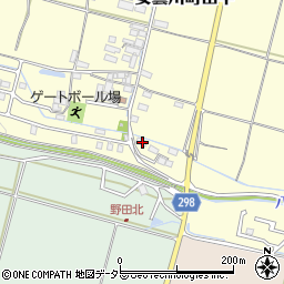 滋賀県高島市安曇川町田中2107周辺の地図