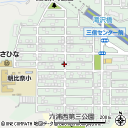 神奈川県横浜市金沢区東朝比奈2丁目周辺の地図
