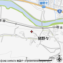 京都府福知山市猪野々138周辺の地図