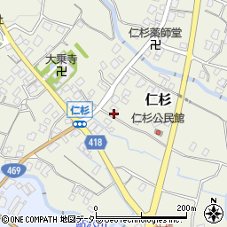 静岡県御殿場市仁杉692-7周辺の地図