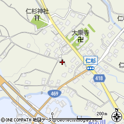 静岡県御殿場市仁杉777周辺の地図