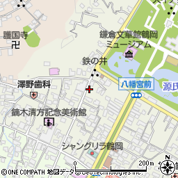 鎌倉点心周辺の地図