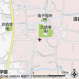 静岡県御殿場市清後31周辺の地図