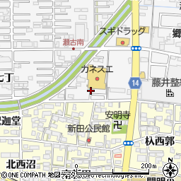 愛知県一宮市奥町田畑5-5周辺の地図