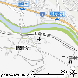 京都府福知山市猪野々50周辺の地図