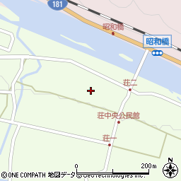 鳥取県西伯郡伯耆町荘721周辺の地図