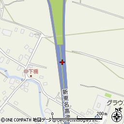 静岡県御殿場市仁杉周辺の地図