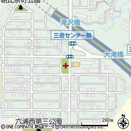神奈川県横浜市金沢区東朝比奈2丁目19周辺の地図