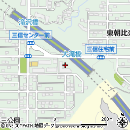 神奈川県横浜市金沢区東朝比奈2丁目2周辺の地図