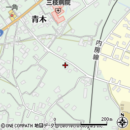 千葉県富津市青木1529周辺の地図