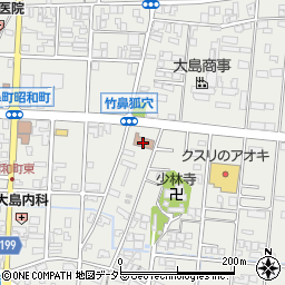 羽島市医師会　訪問看護ステーション周辺の地図