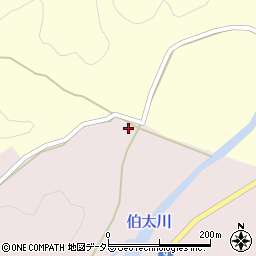 島根県安来市伯太町横屋824周辺の地図