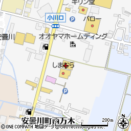 １００円ショップセリア安曇川店周辺の地図