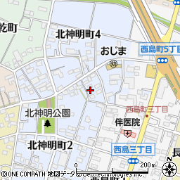 愛知県一宮市一宮西小島24周辺の地図