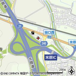 滋賀県米原市樋口245周辺の地図
