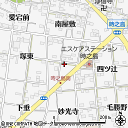 愛知県一宮市時之島丸先周辺の地図