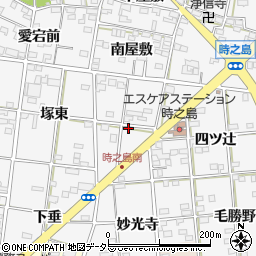 愛知県一宮市時之島（丸先）周辺の地図