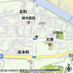 JA中町店周辺の地図