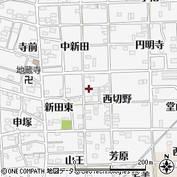 愛知県一宮市時之島西切野41周辺の地図