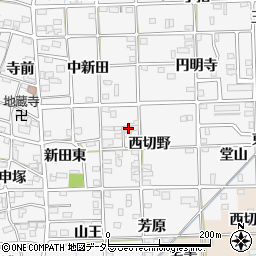 愛知県一宮市時之島西切野35周辺の地図