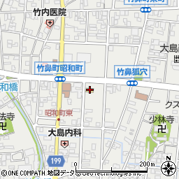 セブンイレブン羽島竹鼻町狐穴店周辺の地図