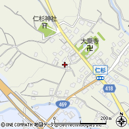 静岡県御殿場市仁杉778周辺の地図