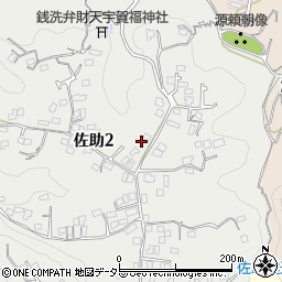 神奈川県鎌倉市佐助2丁目18-11周辺の地図