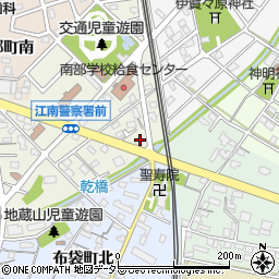 愛知県江南市木賀町大門285周辺の地図