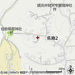 神奈川県鎌倉市佐助2丁目22-3周辺の地図