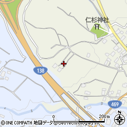 静岡県御殿場市仁杉809周辺の地図